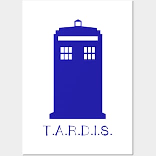 Police Box - TARDIS Posters and Art